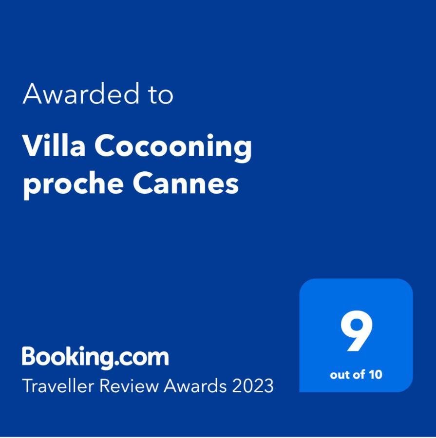 Villa Cocooning proche Cannes Vallauris Esterno foto